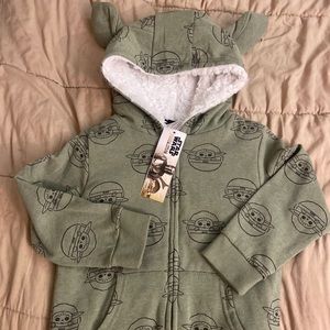 Star Wars hoodie baby today boys size 4T